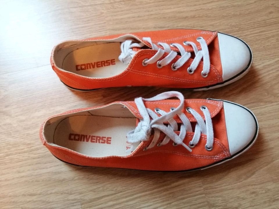 Orange Converse Sneaker, Größe 40 in Gievenbeck