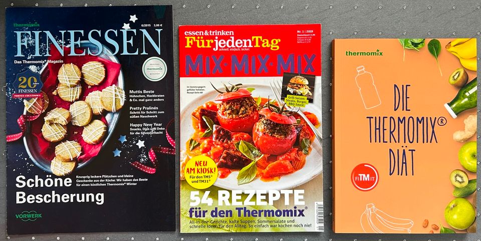 Magazine rund um den Thermomix (14 Magazine & 1 Buch) in Duisburg
