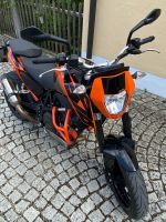 KTM Duke 690 Bayern - Rain Lech Vorschau