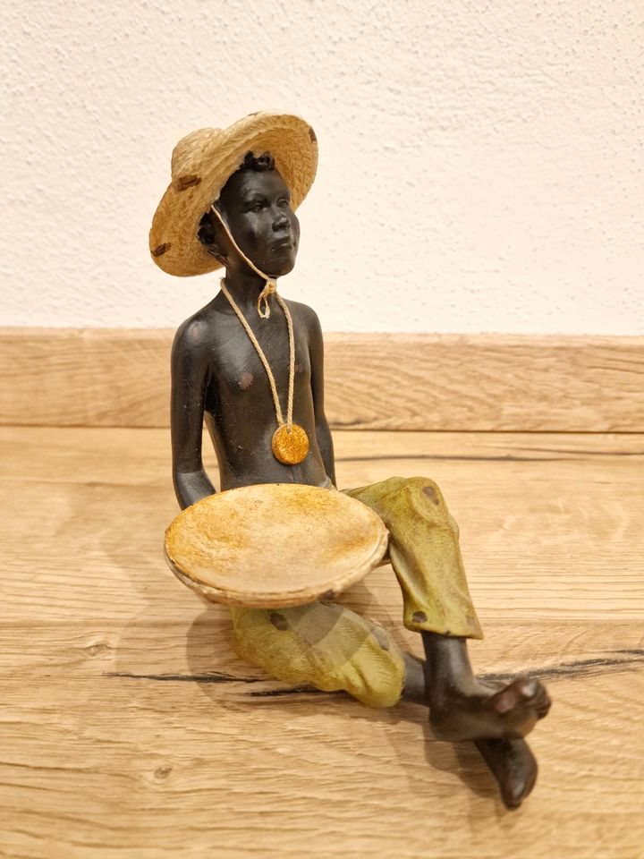 Skulptur Marokko Figur Kunststein Polystone Dekofigur Deko Afrika in Rinchnach