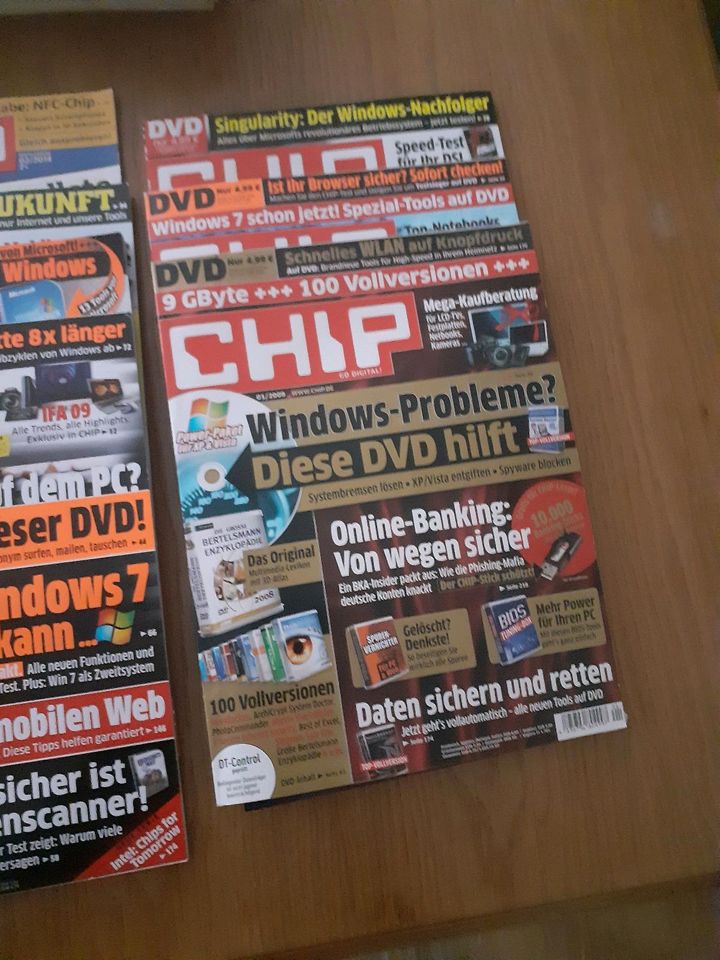 Computerzeitschriften CHIP / COMPUTERBILD MIT DVD diverse in Duisburg