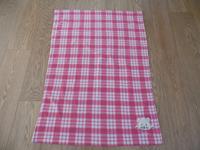 Winter Babydecke Decke Kuscheldecke Mädchen pink kariert Wandsbek - Hamburg Sasel Vorschau