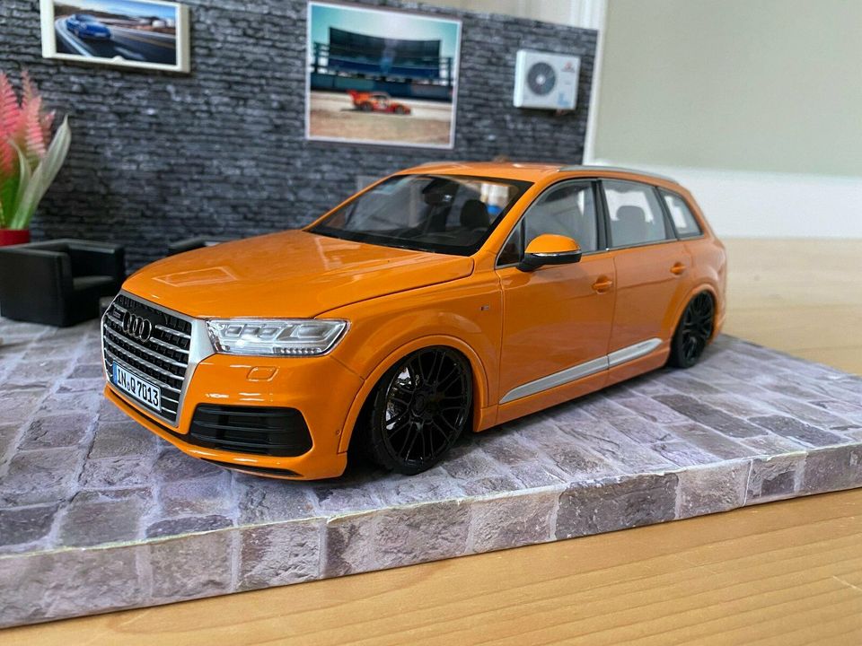 Audi Q7 Minichamps 1:18 Tuning Umbau in OVP in Erfurt