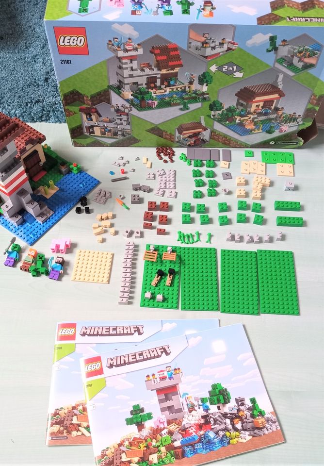 Lego minecraft 21161 crafting box in Gerolzhofen