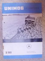 Unimog Informationen 60er Jahre 1961 Ratgeber Magazin Heft Niedersachsen - Meinersen Vorschau