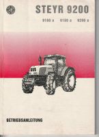 STEYR TRAKTOR  BETRIEBSANLEITUNG SERIE 9160a,  9180a,  9200a, Bayern - Erding Vorschau