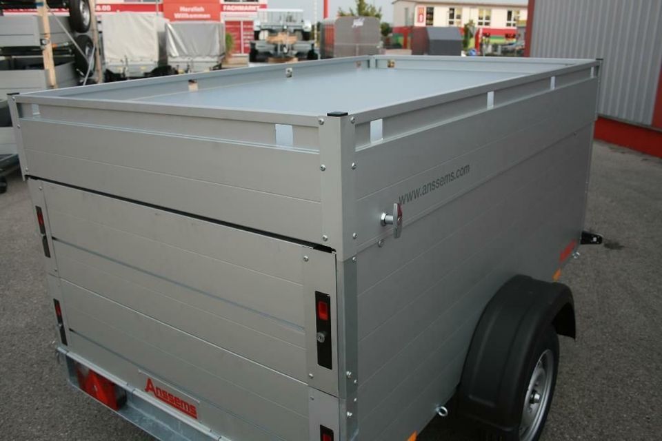 Anssems GTB 750.211x126 VT1 Alu-Deckelanhänger 750kg gebremst in Gunzenhausen