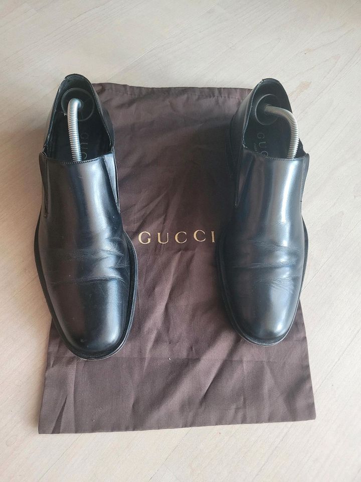 Orginal Gucci Slippe aus Leder Gr. 42,5 in Ludwigshafen