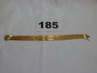 Damen Armband 750 gelbgold - 24,54g - 19cm L - 11mm B - #185 Nordrhein-Westfalen - Hamm Vorschau