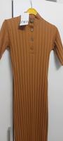 Kleid von Zara Gr. S Neu mit Etikett Braun Cognac Niedersachsen - Dinklage Vorschau