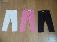 3 Capri Leggings weiß dunkelblau pink  Mädchen  H&M Gr.122 Wandsbek - Hamburg Sasel Vorschau