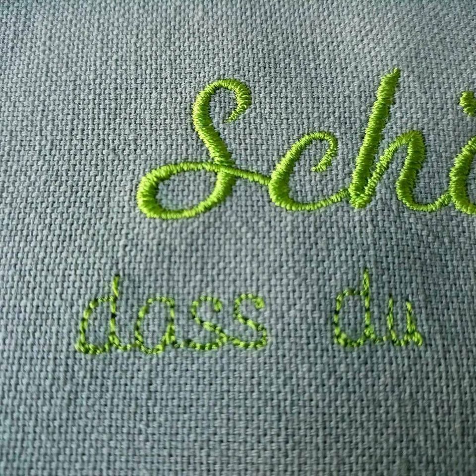 6,50€ Stoffserviette,Serviette,Personalisiert,bestickt Wunschtext in Heinsberg