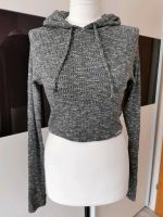 Gymshark Hoddie cropped Trainingspulli grau Gr.M Bayern - Ebermannstadt Vorschau