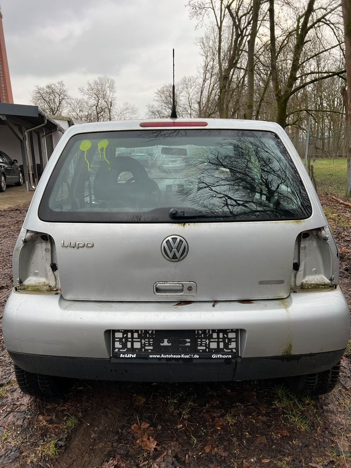 Schlachtfest VW Lupo 1.4 MPI AUD FFR LA7W Silber Ersatzteile in Sarstedt