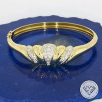 M*163083 Wert 4.800,- Brillant Armreif 0,75ct 750 Gold 18 KT XXYY Essen - Karnap Vorschau