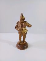 Figur Antik Vintage Alt Deko Zinn Zink Holz Bier Mittelalter Larp Nordrhein-Westfalen - Ahlen Vorschau