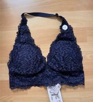 Hunkemöller Bralette BH Neckholder blau Neu Gr. S Bremen - Neustadt Vorschau