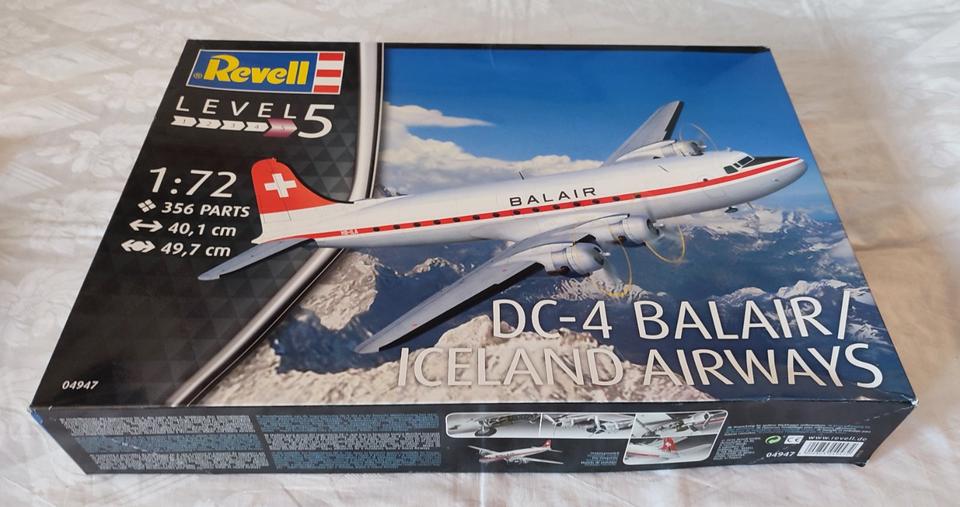 *NEU* DC-4 BALAIR ICELANDIC AIRWAYS Revell 1:72 Modellbausatz in Hügelsheim