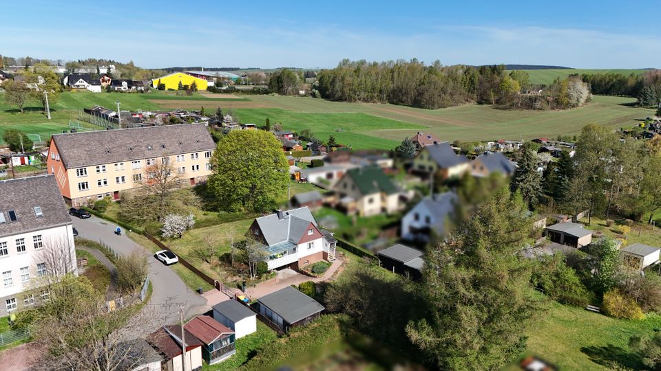 Gemütliches Einfamilienhaus mit Garage und schönem Garten in ruhiger Lage in Marienberg in Marienberg