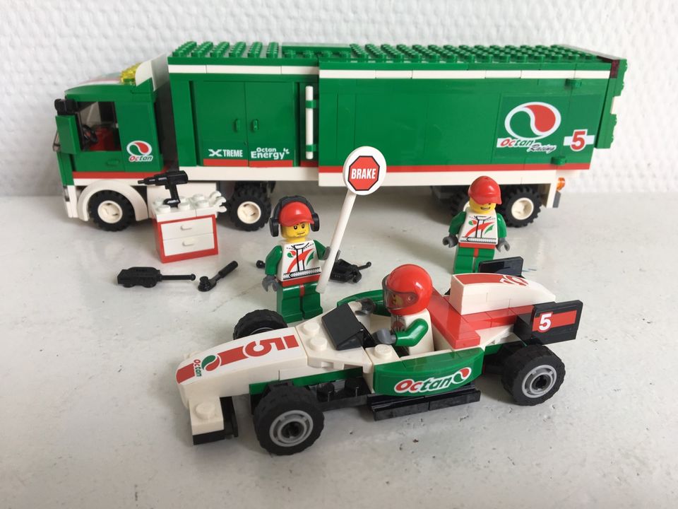 LEGO City 60025 - Formel 1 LKW mit Rennwagen Autorennen Rennauto in Köln Vogelsang