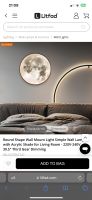 Mond Moon Licht Schlafzimmer/ Wohnzimmer Baden-Württemberg - Waibstadt Vorschau