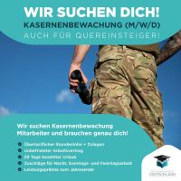 Kasernenbewachung (m/w/d) | *Bis zu 3.100 € verdienen*|job|security|quereinsteiger|sicherheitsmitarbeiter|vollzeit Chemnitz - Hilbersdorf Vorschau