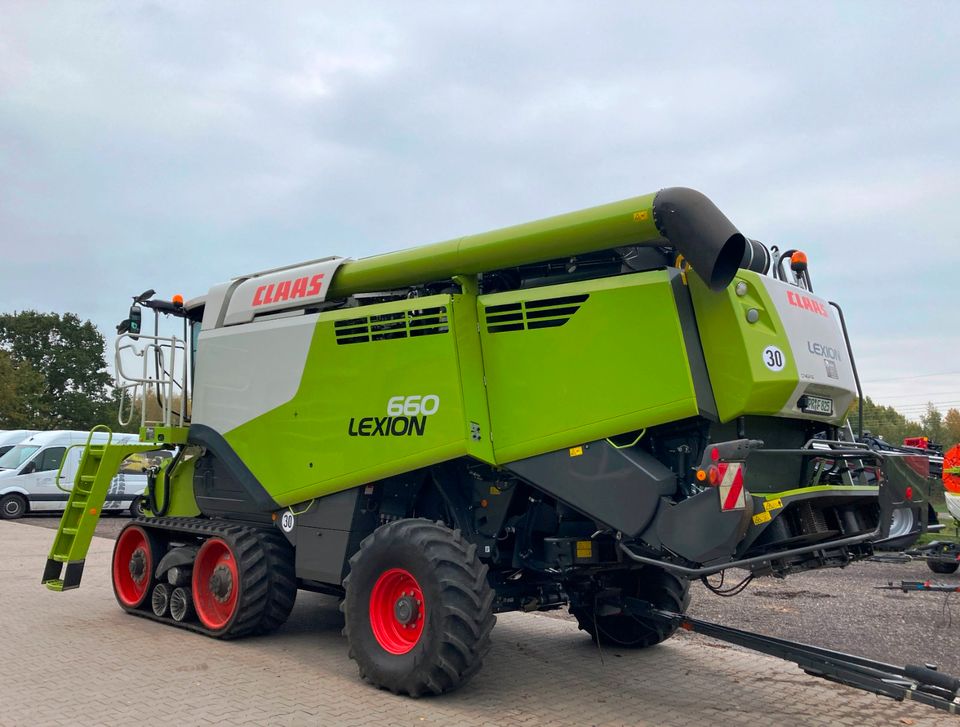 Claas Lexion 660 TT mit Vario 930 in Karstädt Prignitz