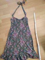 Kleid Neckholder Gr. 34 Blumen Esprit khakigrün Minikleid Bayern - Effeltrich Vorschau