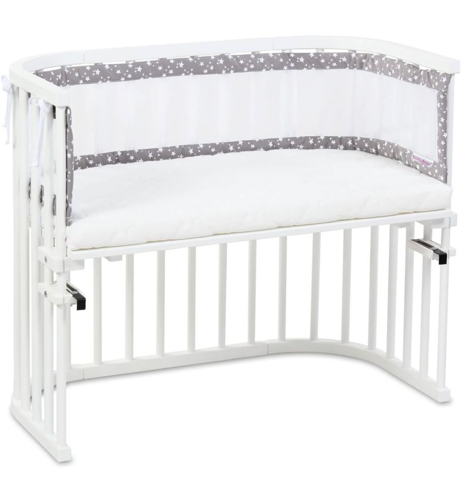 Babybay Beistellbett Boxspring 89x51 cm + Zubehör in Pastetten