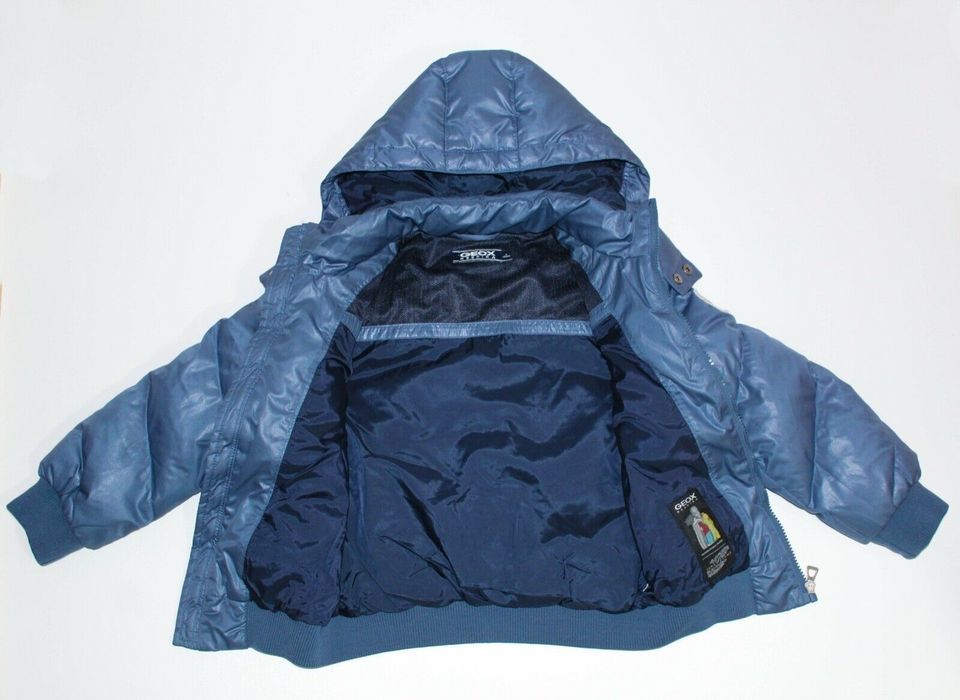 GEOX Kinder Daunenjacke Daunen Winterjacke blau 6 116 NEUWERTIG in Freiburg  im Breisgau - Altstadt | eBay Kleinanzeigen ist jetzt Kleinanzeigen