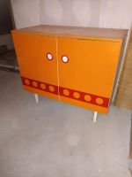 Vintage Retro Kommode orange Bayern - Krumbach Schwaben Vorschau