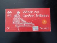 Winde zur Großen Seilbahn - Kraul - neu OVP 80er Jahre Bayern - Sankt Wolfgang Vorschau