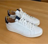 Santoni Sneaker weiß neuwertig, Leder Gr 11/46,5-47 - NP 550 Bayern - Veitshöchheim Vorschau