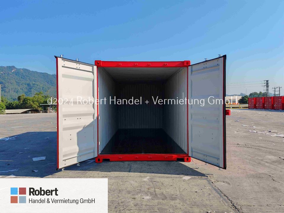 NEU 20 Fuß Lagercontainer, Seecontainer, Container; Baucontainer, Materialcontainer in Neu Schönau