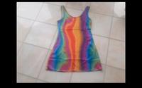 seidiges Kleid mit tollen Farben, neu! Nordrhein-Westfalen - Telgte Vorschau