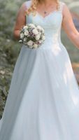 Brautkleid Hochzeitskleid ivory Gr. 42 mit Schleier und Schleppe Bayern - Weismain Vorschau