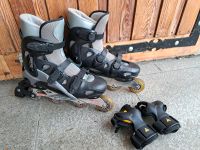 Inline-Skates Gr. 45/46 + K2 Protektoren Hände Thüringen - Berga/Elster Vorschau