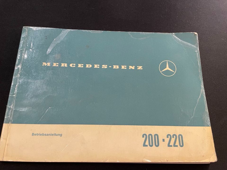 Betriebsanleitung Mercedes Benz 200 220 Strichacht in Wendeburg