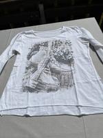 Langarmshirt mit Sneaker-Print und Glitzersteinen – Größe M Hessen - Niedenstein Vorschau