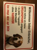 Schild Hundewarnung Hessen - Villmar Vorschau