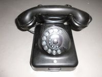 Telefon 2 alt schwarz Bakelit Baden-Württemberg - Neckarsulm Vorschau