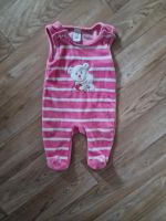 Babyclub Strampler Gr. 56 pink weiss Anzug Einteiler Nordrhein-Westfalen - Harsewinkel Vorschau