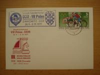Schach-Länderkampf DDR-VR Polen, 1977, Zinnowitz, Event-Karte Baden-Württemberg - Holzmaden Vorschau