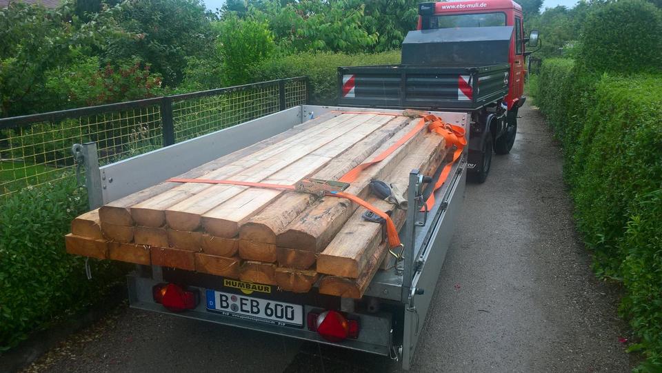 Lieferung von Mutterboden, Kies, Beton, Recycling, Schüttgut usw. in Berlin