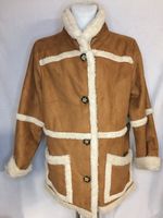 Long Tall Sally Mantel Jacke Faux Shearling Car Coat braun 46 Niedersachsen - Wolfsburg Vorschau