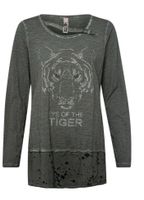 Sehr schönes Tredy Shirt 'Tiger', oliv Gr. 5 mit glitzer Niedersachsen - Nörten-Hardenberg Vorschau