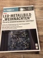 LED Weihnachts Metallbild mit Timerfunktion Bayern - Schöllkrippen Vorschau