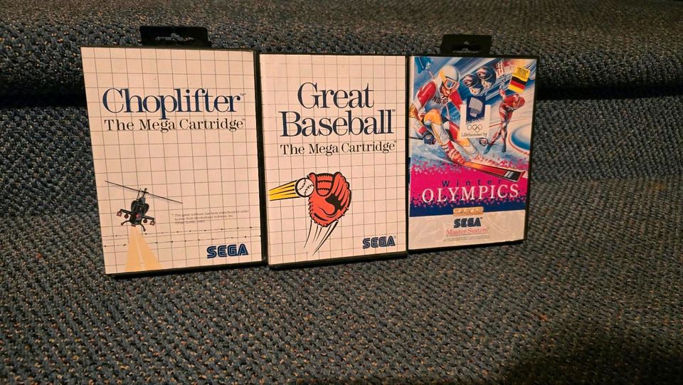 Sega master system 18 spiele games ovp cib in Frankfurt am Main