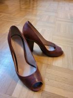 D&G Dolce & Gabbana Peeptoes Pumps, braun, Leder, Gr. 37 Nordrhein-Westfalen - Essen-Margarethenhöhe Vorschau