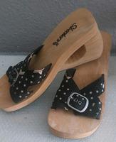 süsse Skechers cali,39 schwarz/sterne, Plateau 8cm, Sommersandale Berlin - Tempelhof Vorschau